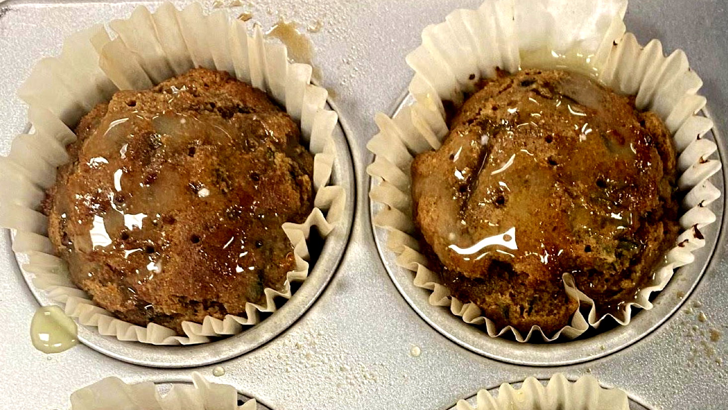 Image of Orange-glazed ‘Ulu Zucchini Muffins