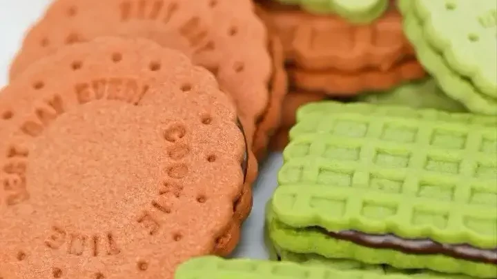 Image of Sable Cookies with Chocolate Filling 