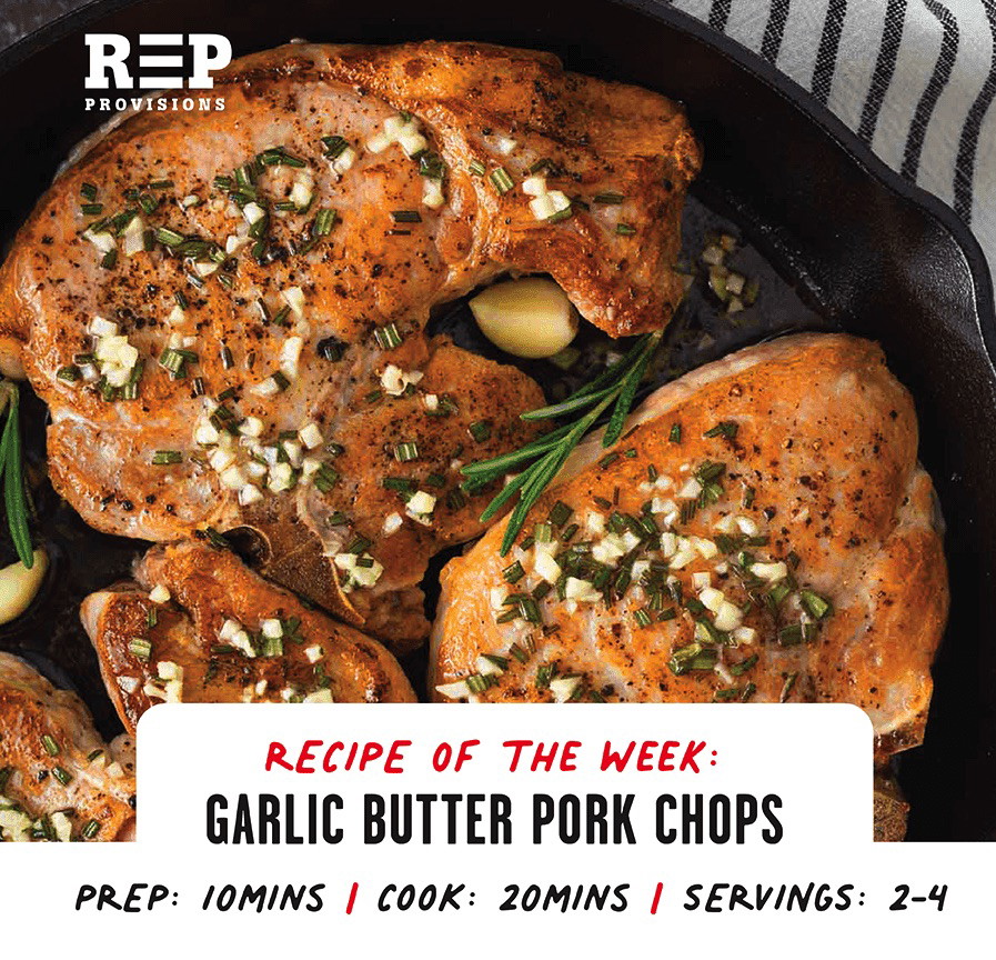 Garlic Butter Pork Chops
