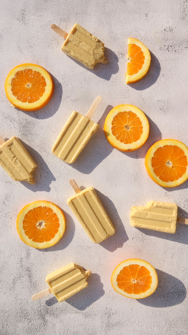 Image of Creamsicle végan orange noix de coco