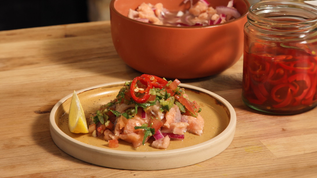 Image of Juniper & Sage Trout Ceviche