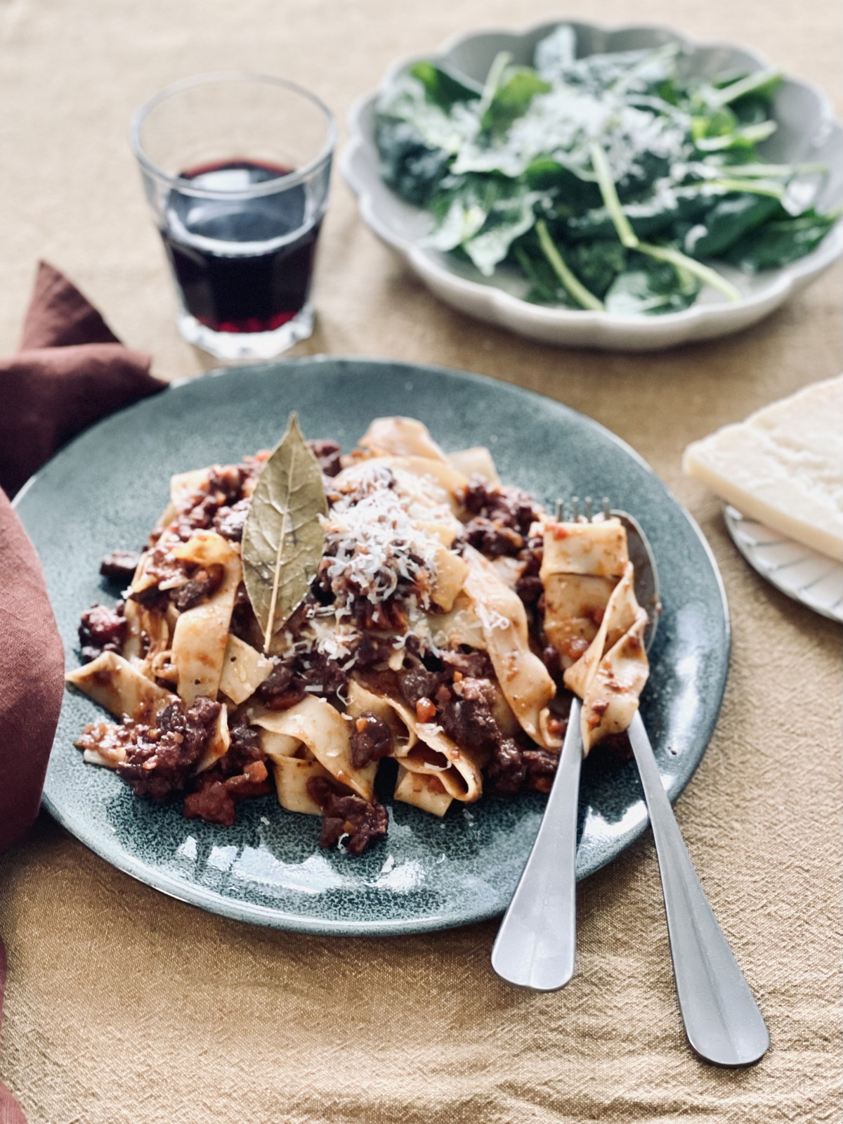 Pappardelle al ragù