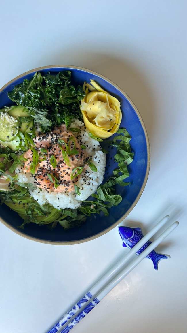 Image of Seatopia King Salmon Poke Bowl