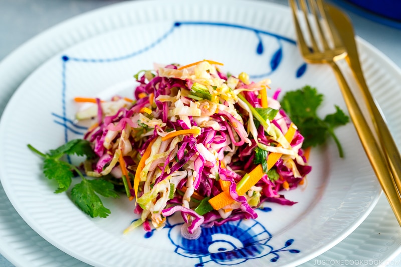 Honey-Ginger Sesame Slaw