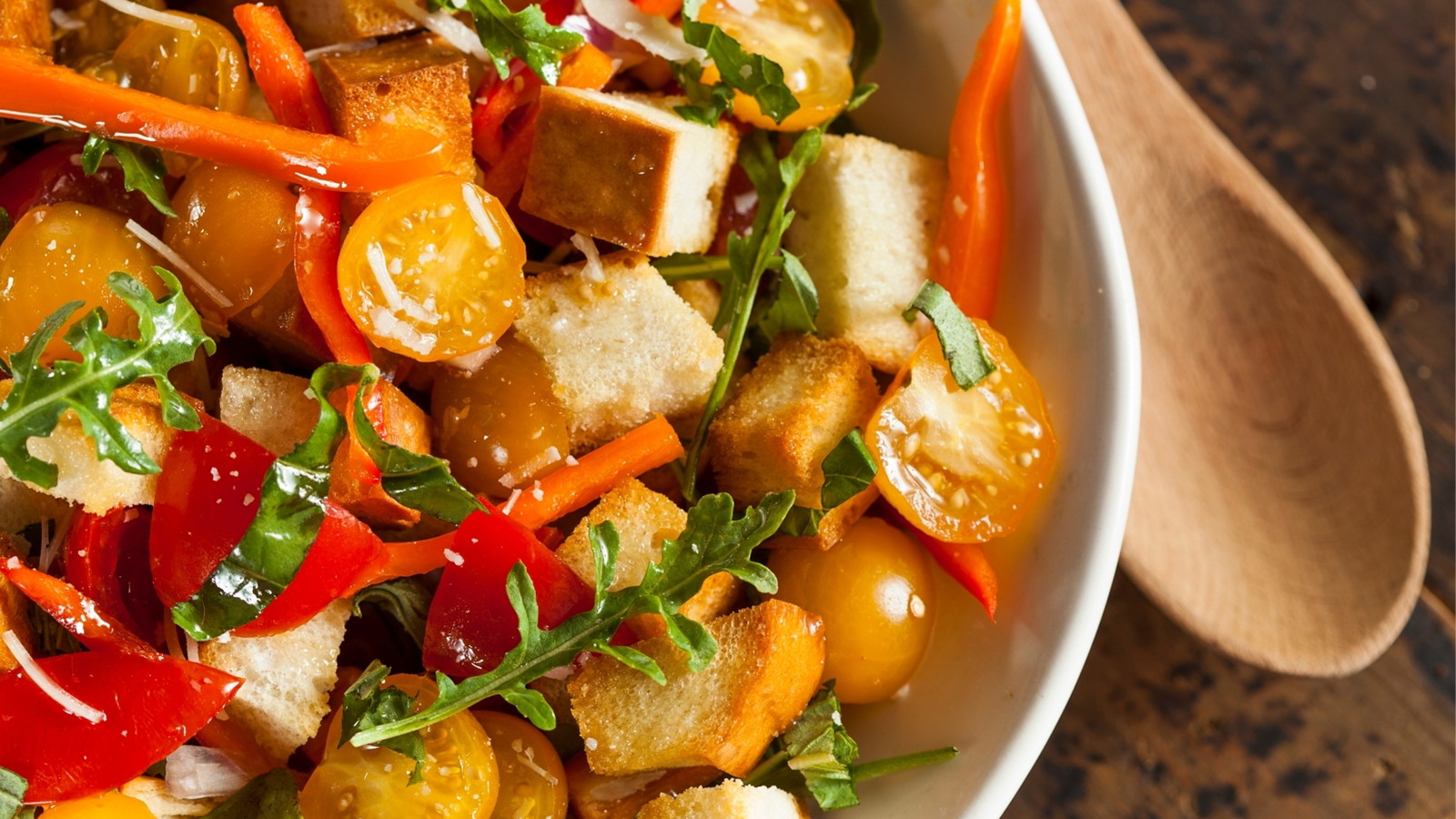 Image of Panzanella Italian bread salad