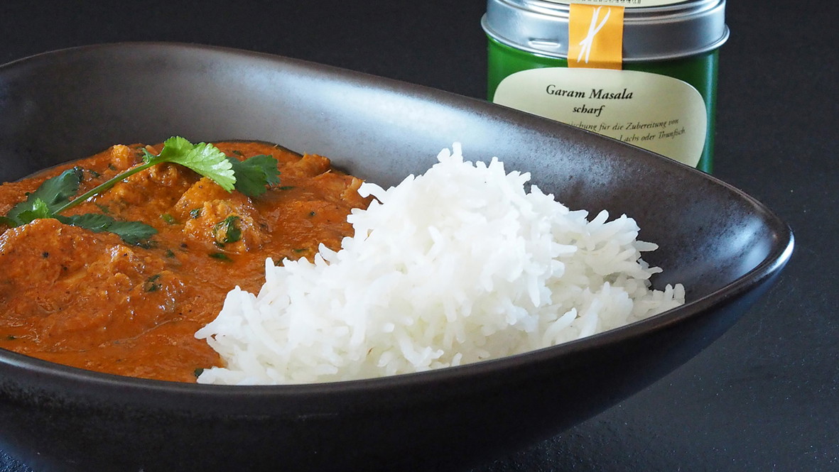 Image of Murgh Makhani – Indian Butter Chicken mit Garam Masala