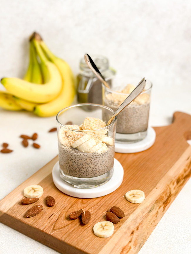 Image of Banana Coconut Chia Seed Pudding