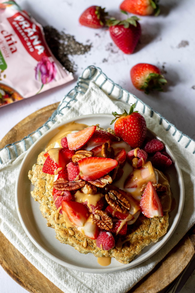 Image of Recette pancakes aux graines de chia