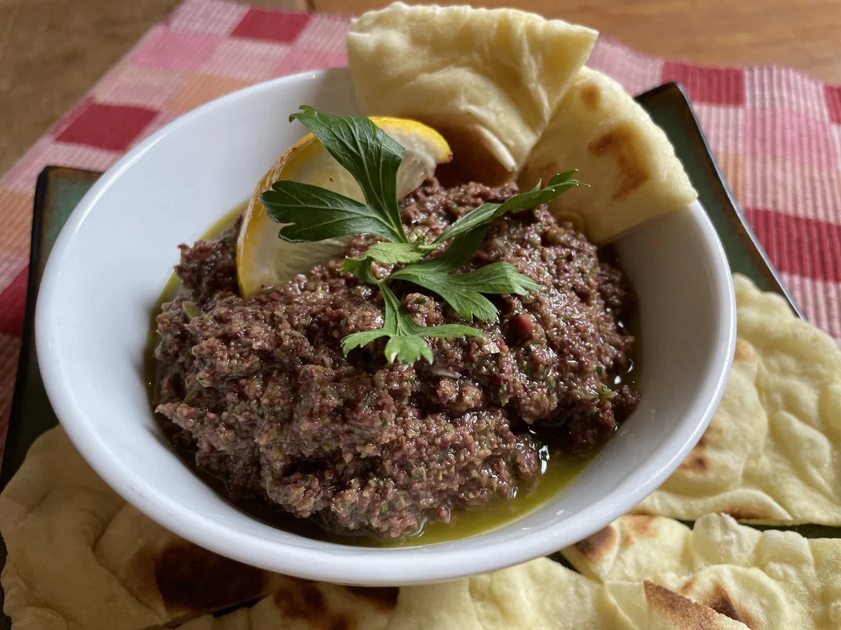 Greek Oregano Olive Tapenade