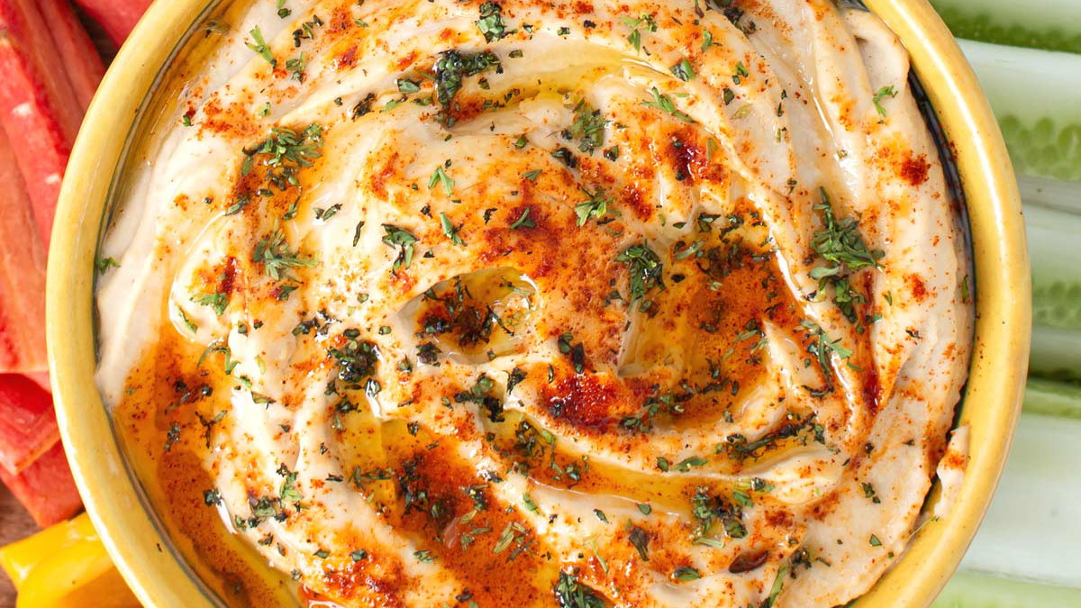 Image of Spicy Harissa Hummus