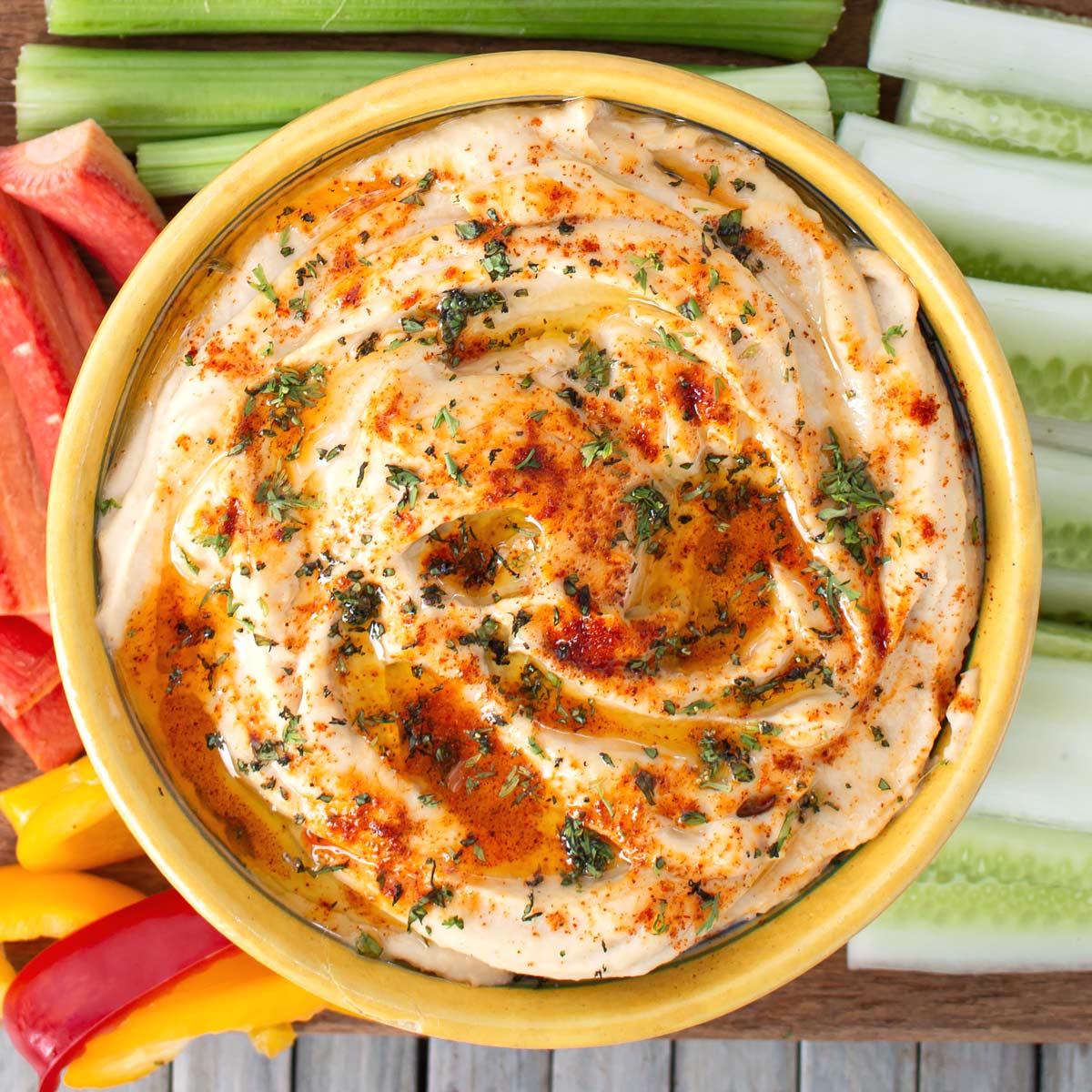 Spicy Harissa Hummus