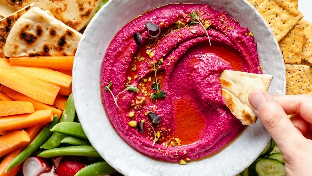 Image of Lone's Persian Lime Roasted Beet Hummus