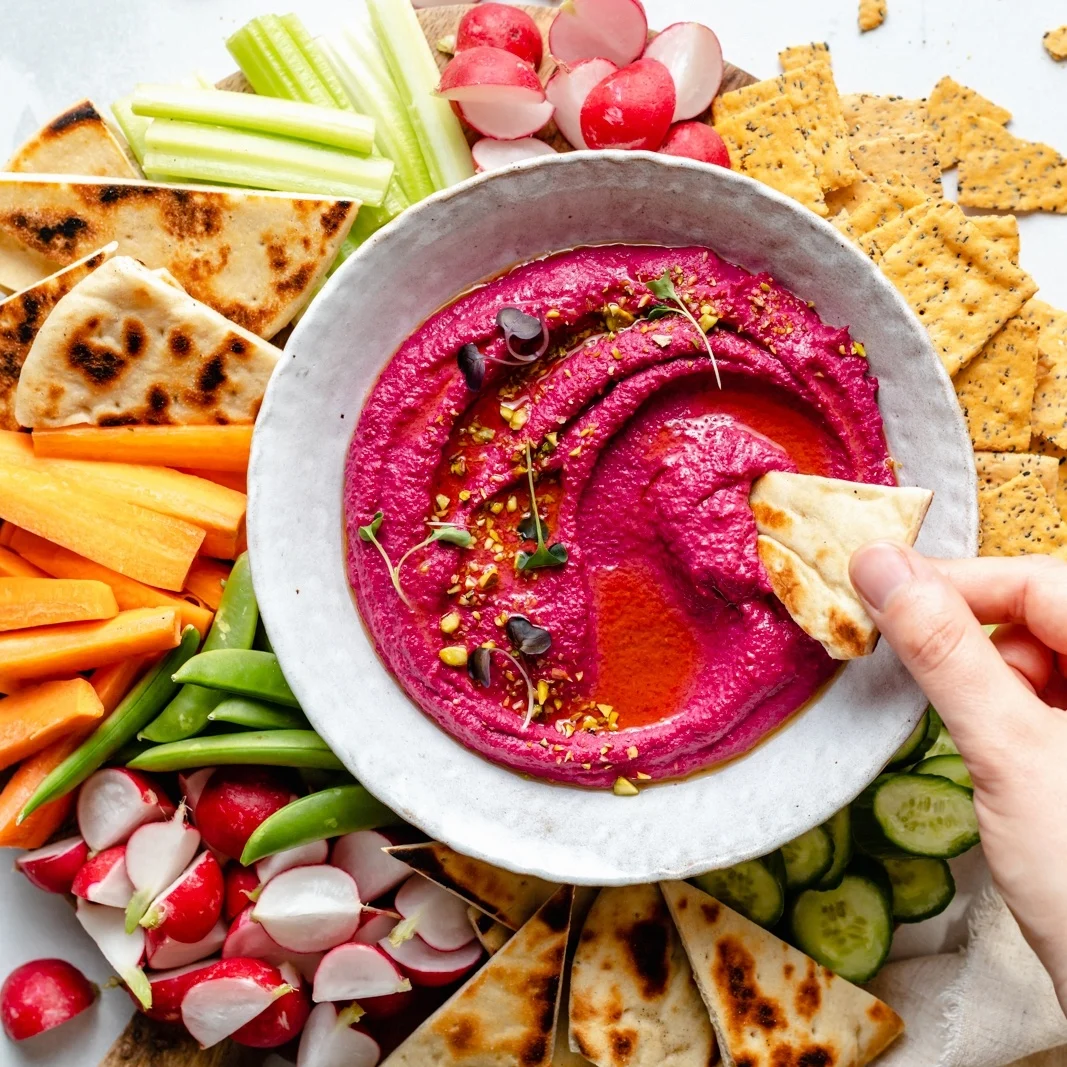 Lone's Persian Lime Roasted Beet Hummus