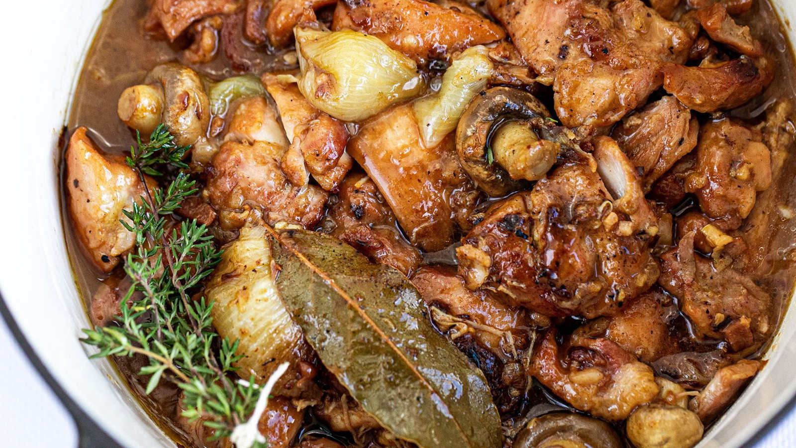 Image of Rosemary Chicken Bourgignon