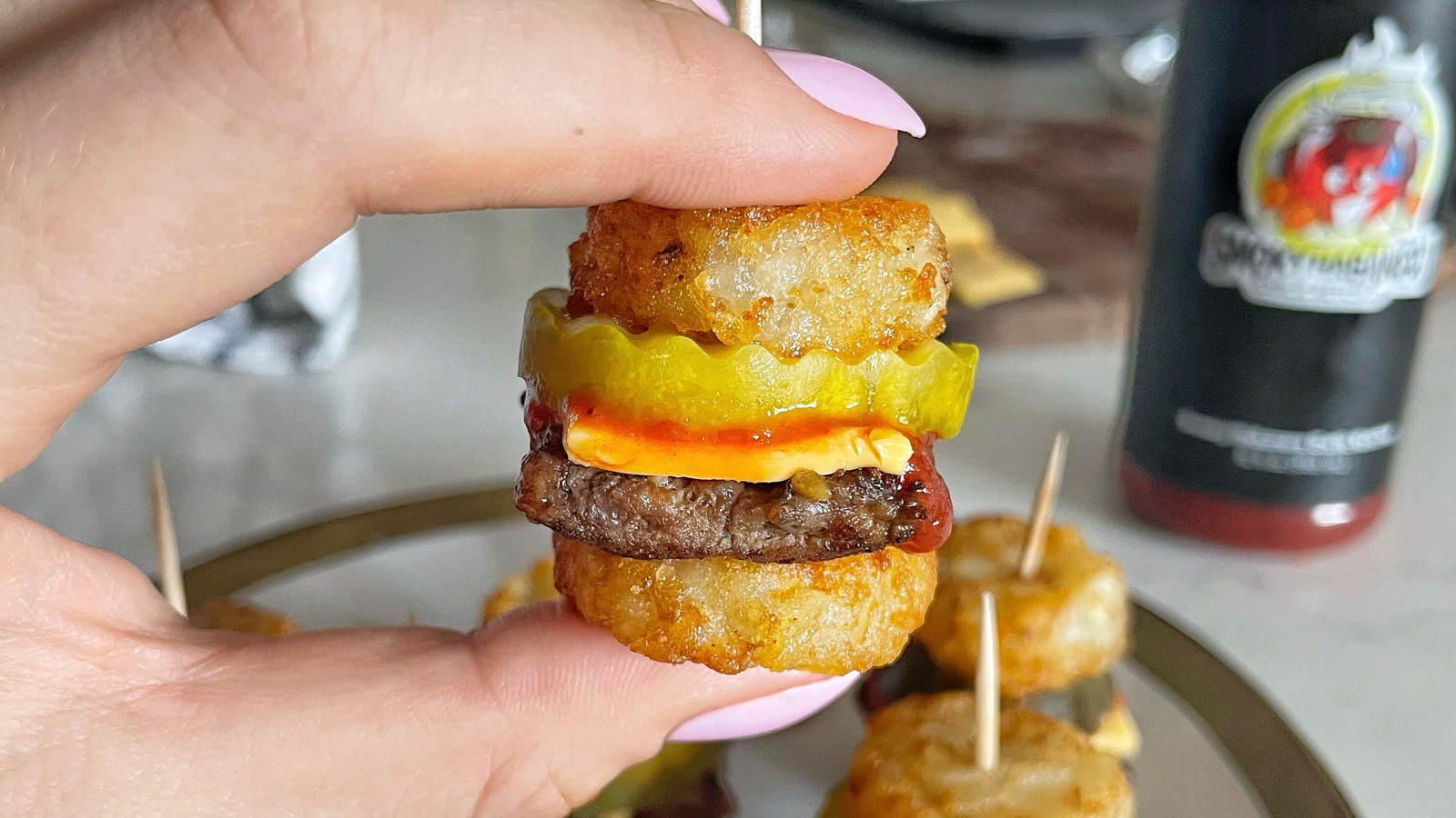 Image of Easy, Sharable, Delicious: Tater Tot Sliders