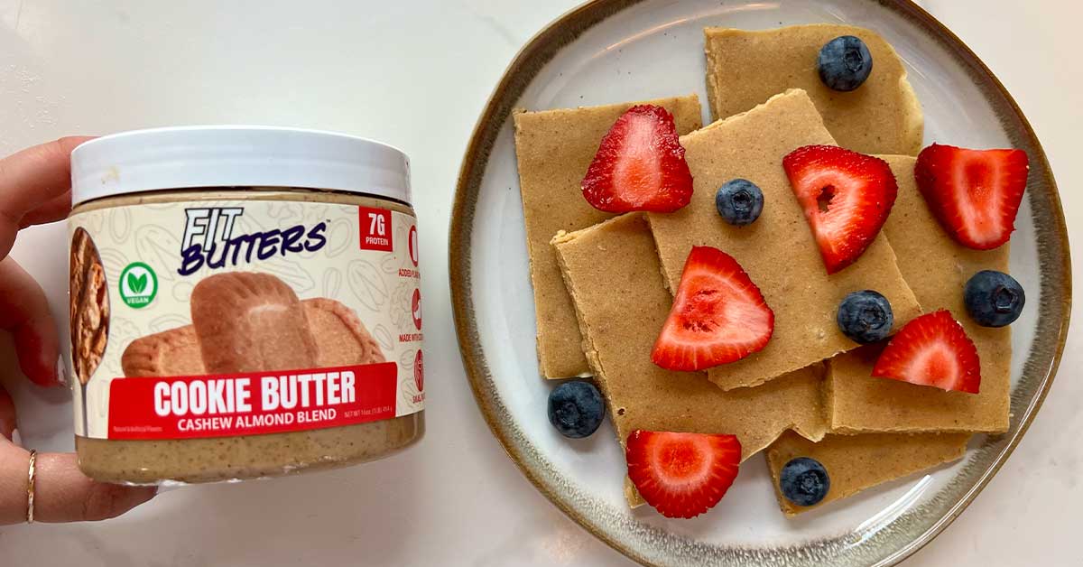 Fit Butters Cookie Butter Sheet Pancakes