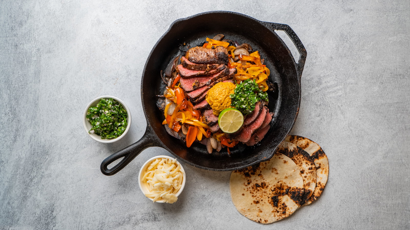 Image of Summer Steak & Pepper Fajitas