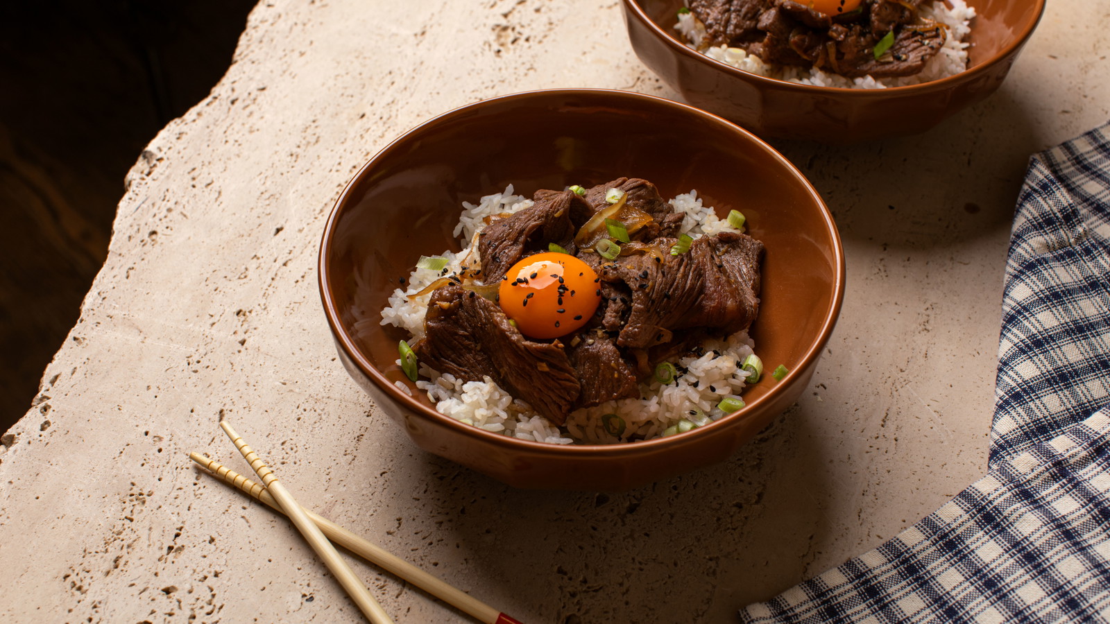 Image of Japanese Gyodon (Beef Rice Bowls)