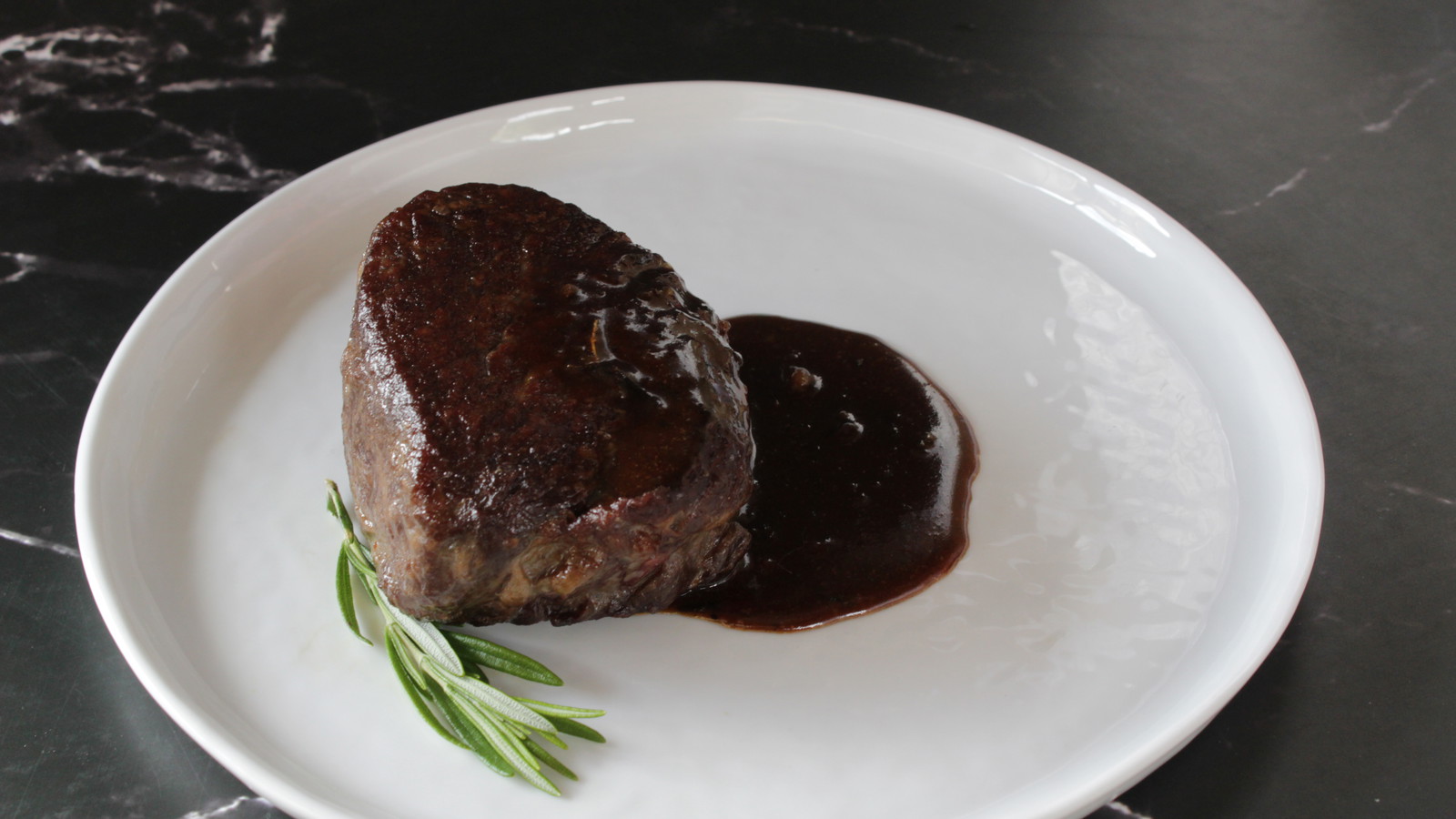 Image of Ribeye Filets with Bone Marrow Bordelaise