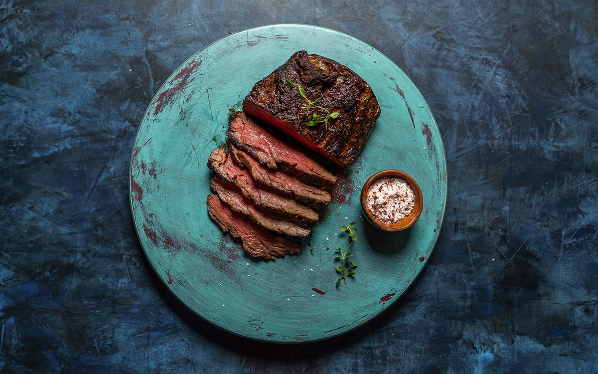 Cap of Ribeye with Citrus Chile Infused Sea Salt