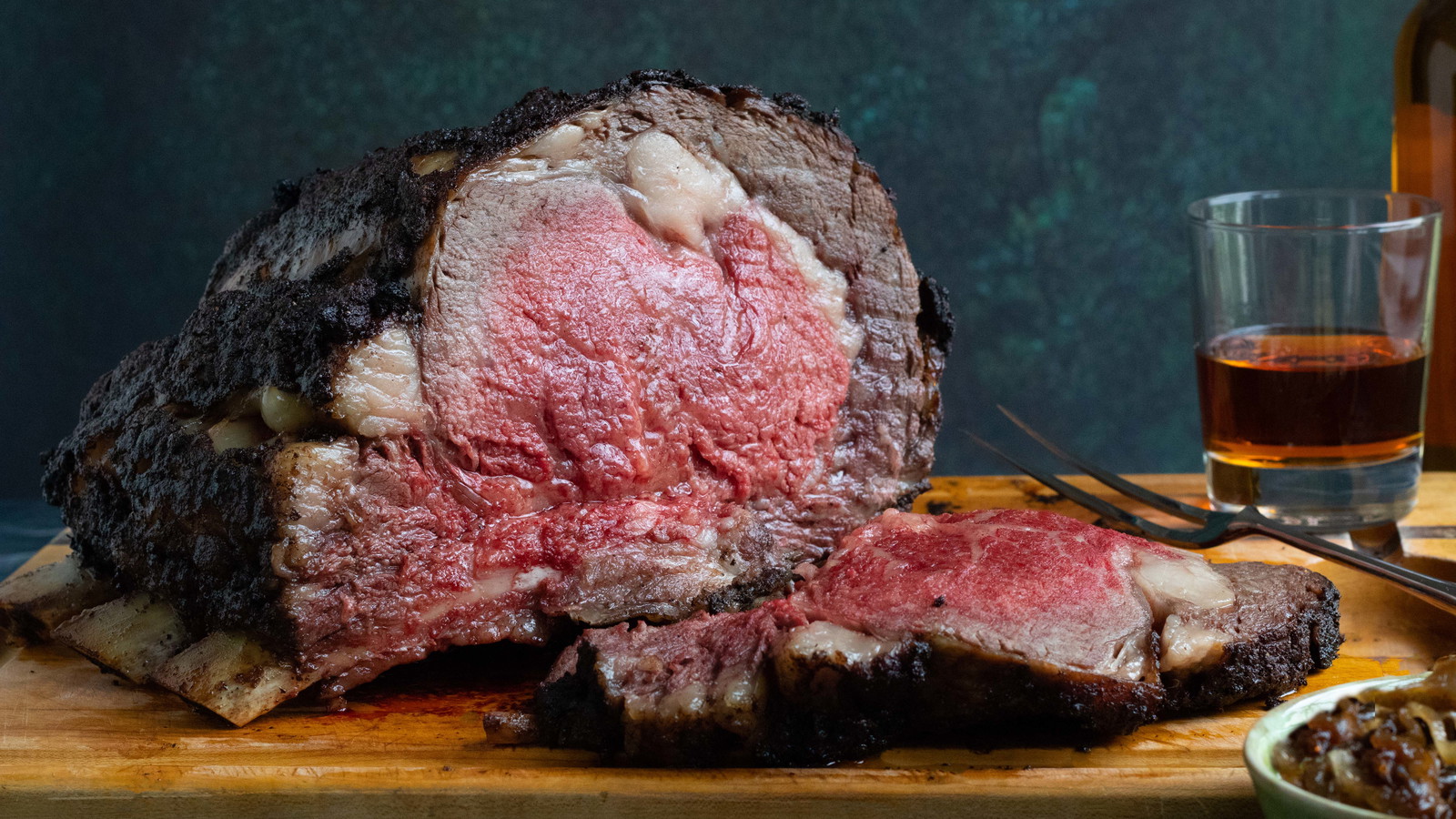 Image of Whiskey and Coffee Rubbed Prime Rib