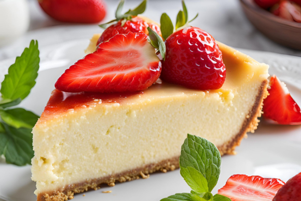 Image of Pressure Cooked Italian Ricotta Cheesecake