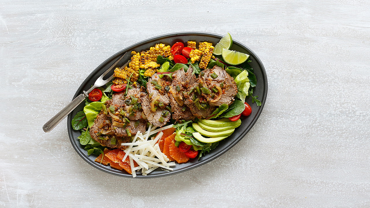 Southwest American Wagyu Tri-Tip Salad