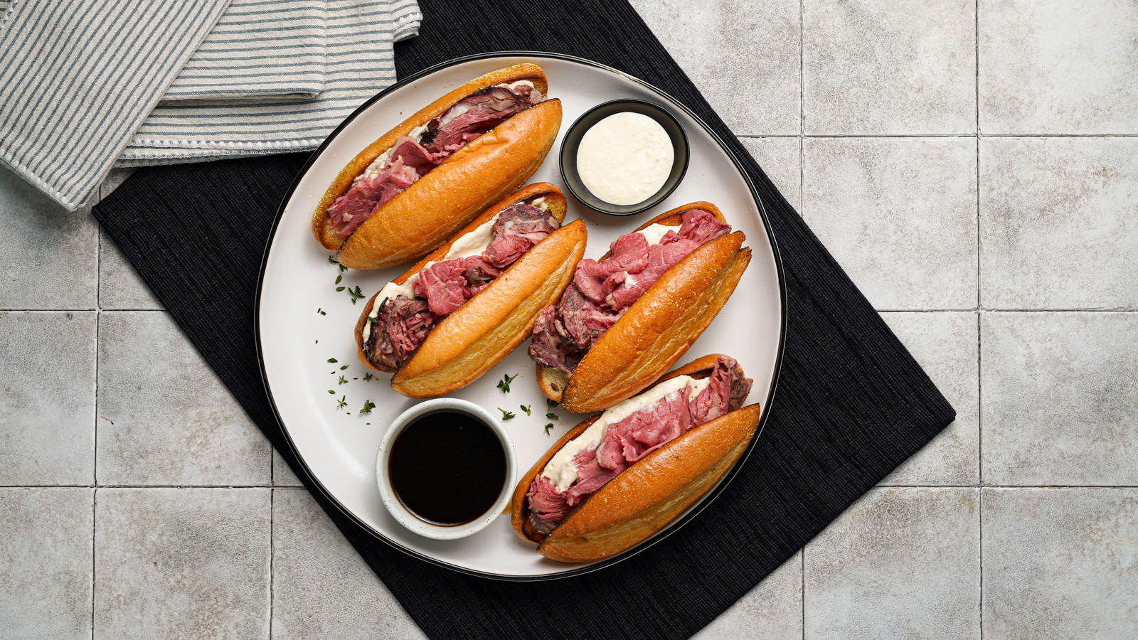 Image of Leftover Prime Rib French Dip