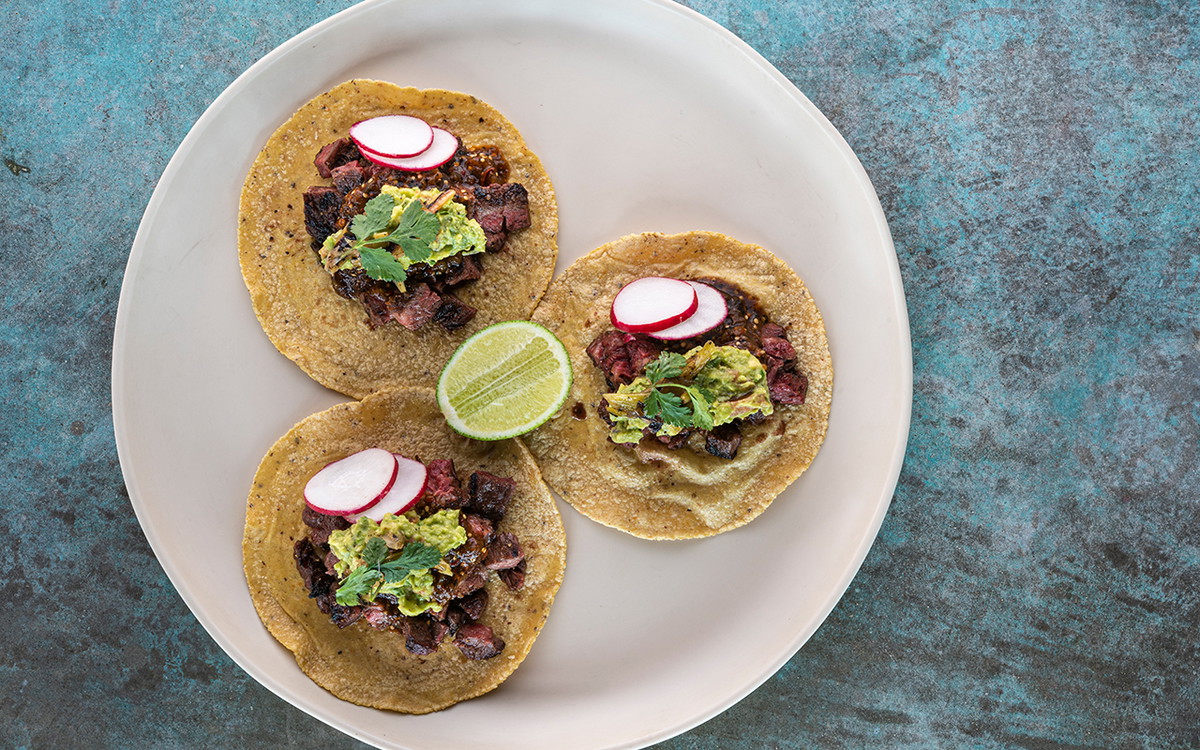 Carne Asada Skirt Steak Tacos