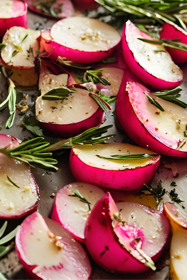 Image of Herb Roasted Radishes