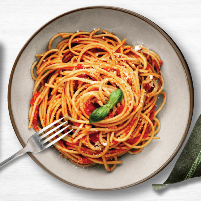 Image of Quick & Easy Weeknight Classic Marinara Spaghetti