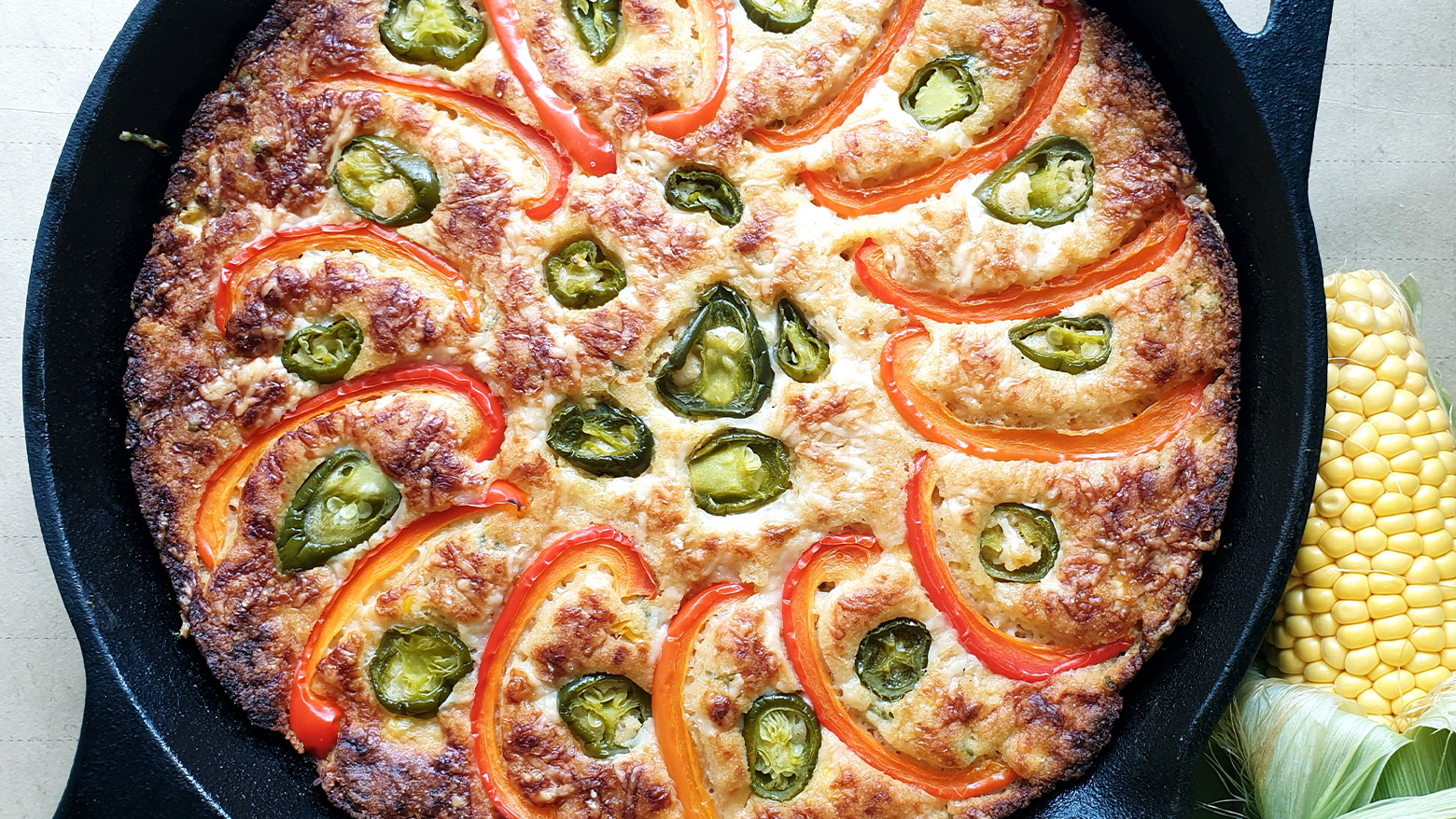 Image of Jalapeno and Cheddar Cornbread