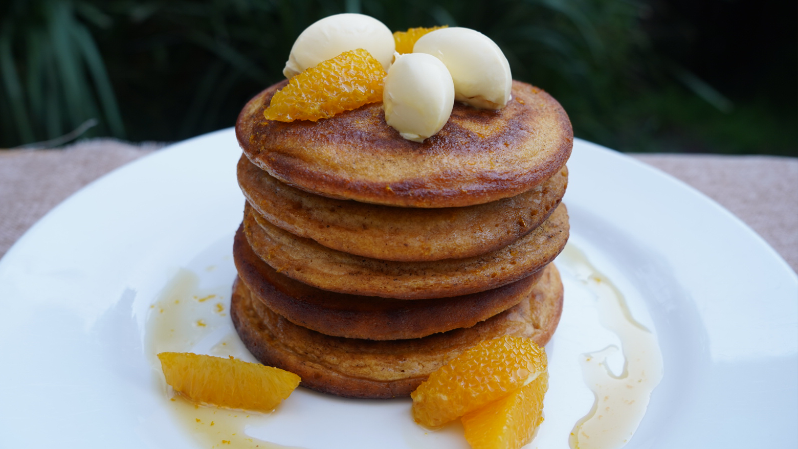 Image of Spiced Sweet Potato Pancakes