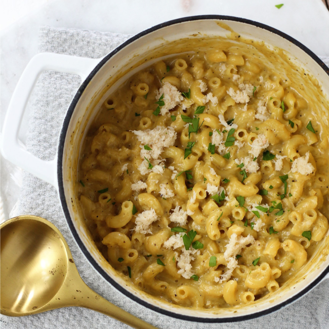 Image of Roasted Poblano & Garlic Crab Mac and Cheese