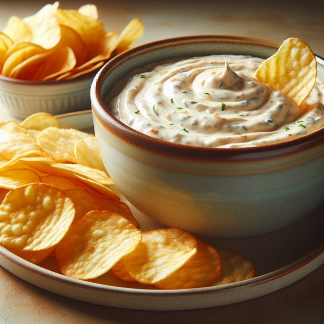 Image of SnS French Onion Dip