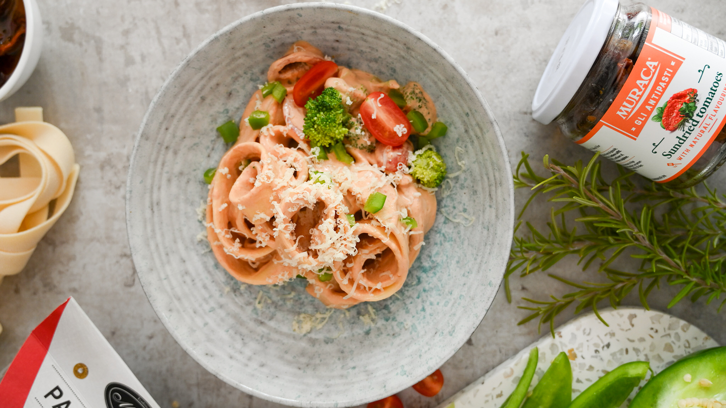 Image of Creamy Sun-dried Tomato Pasta