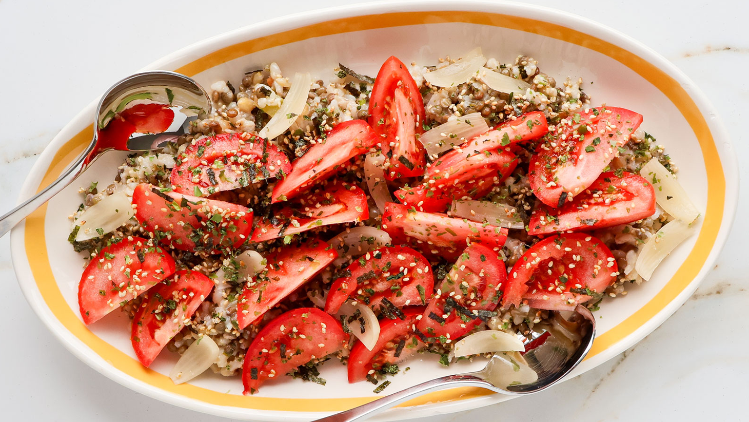 Image of Tomato Lentil Grain Salad