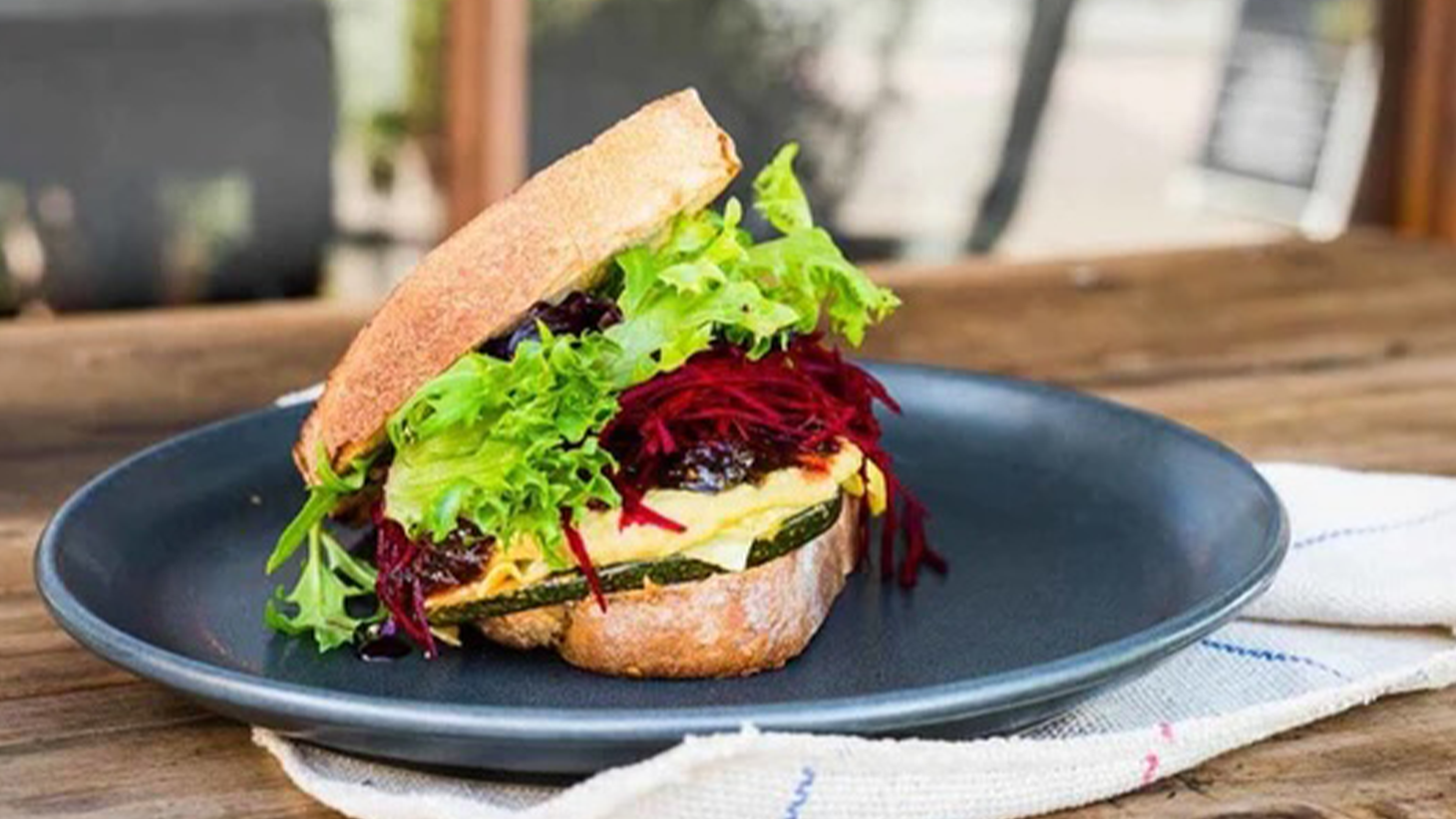 Vegetable Toastie with Beerenberg Caramelised Onion-image