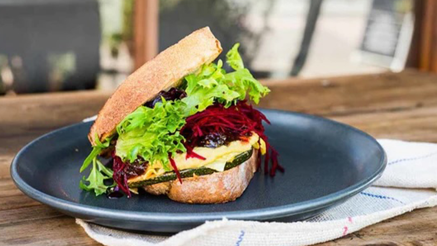 Image of Vegetable Toastie with Beerenberg Caramelised Onion