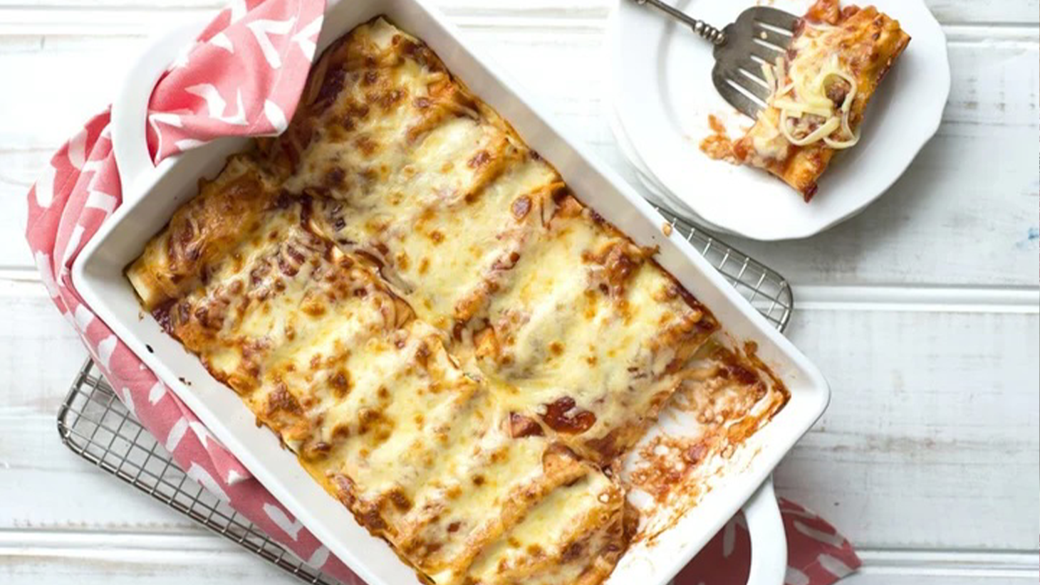 Image of Lasagne Roll Ups with Beerenberg Australian Tomato Sauce
