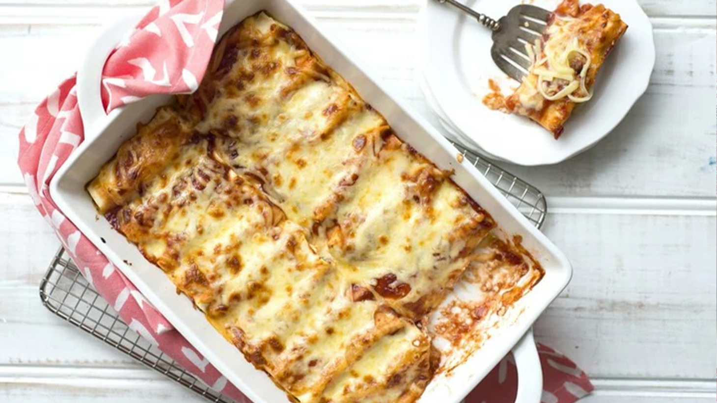 Image of Lasagne Roll Ups with Beerenberg Australian Tomato Sauce 