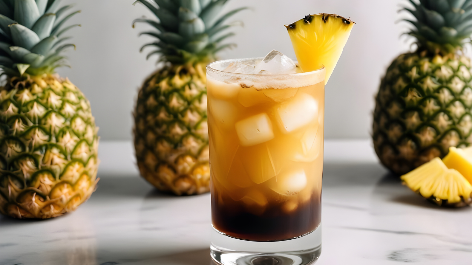 Image of Wabi Coffee Recipes: Iced Pineapple Americano