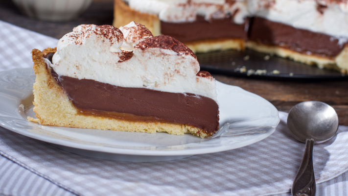 Image of Chocolate Pie with Tonomi Cassava Flour Crust