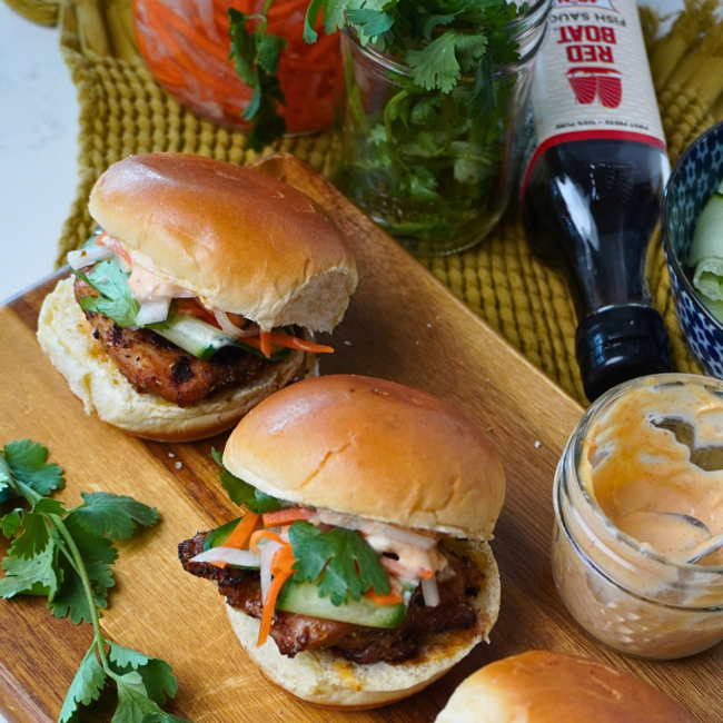 Image of Chicken Banh Mi Sliders