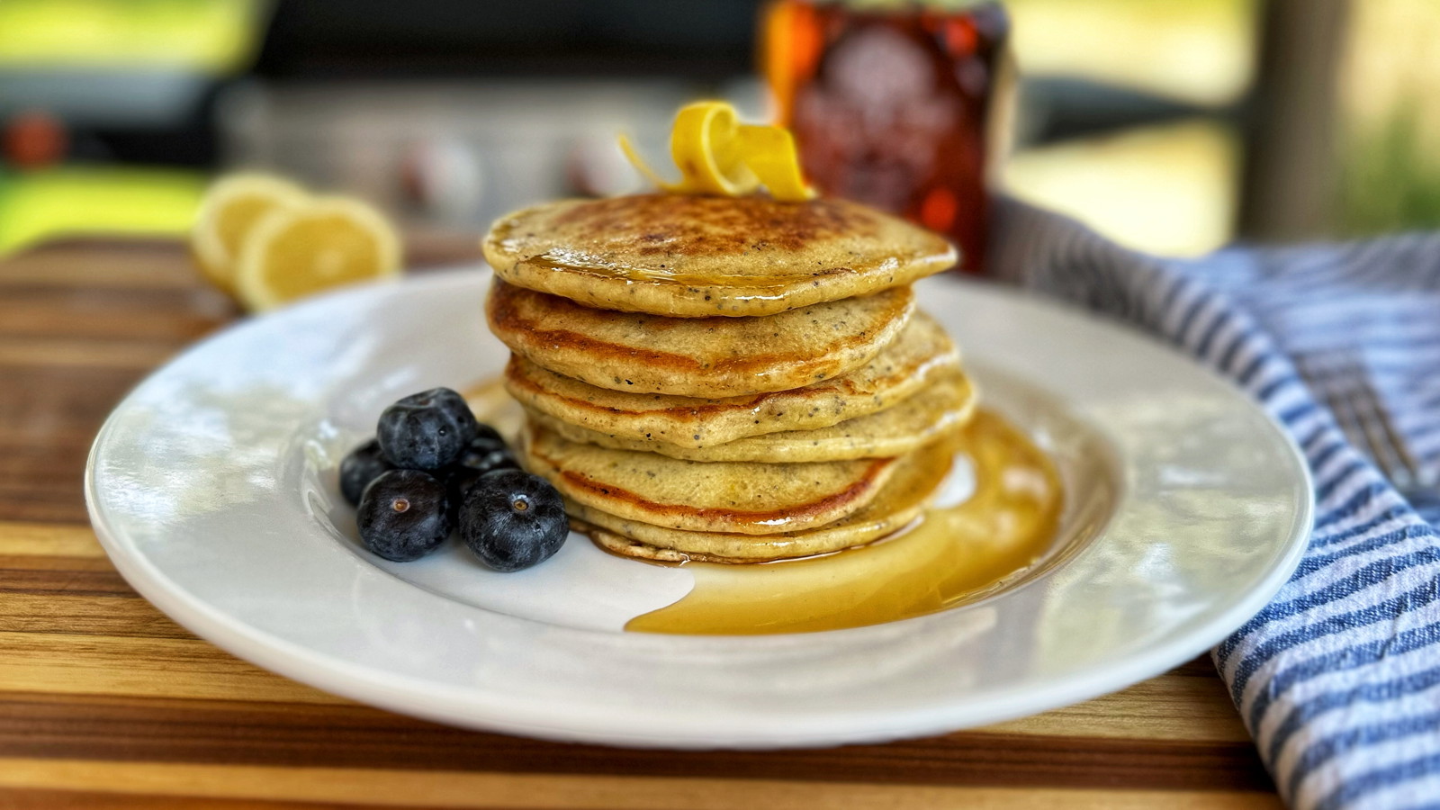 Image of Lemon Poppy Seed Pancakes