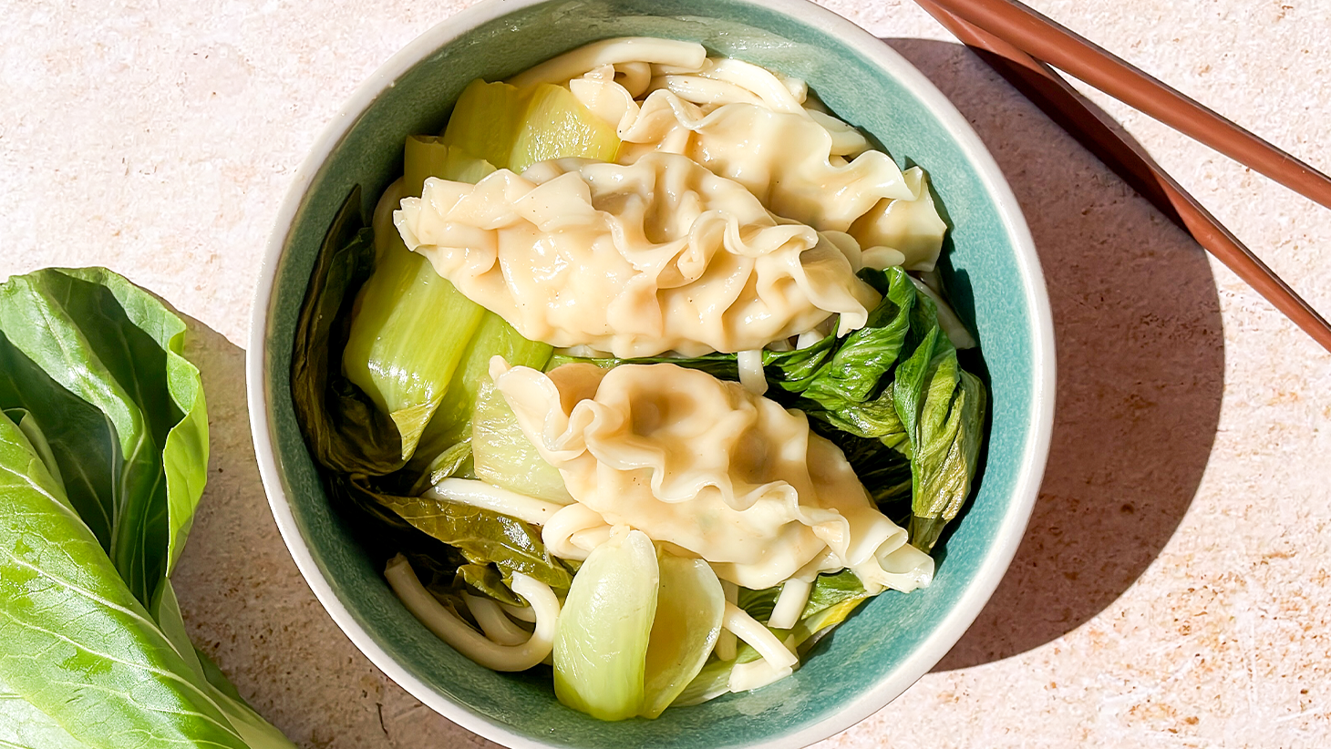 Rice Cooker Dumpling and Noodle Soup-image