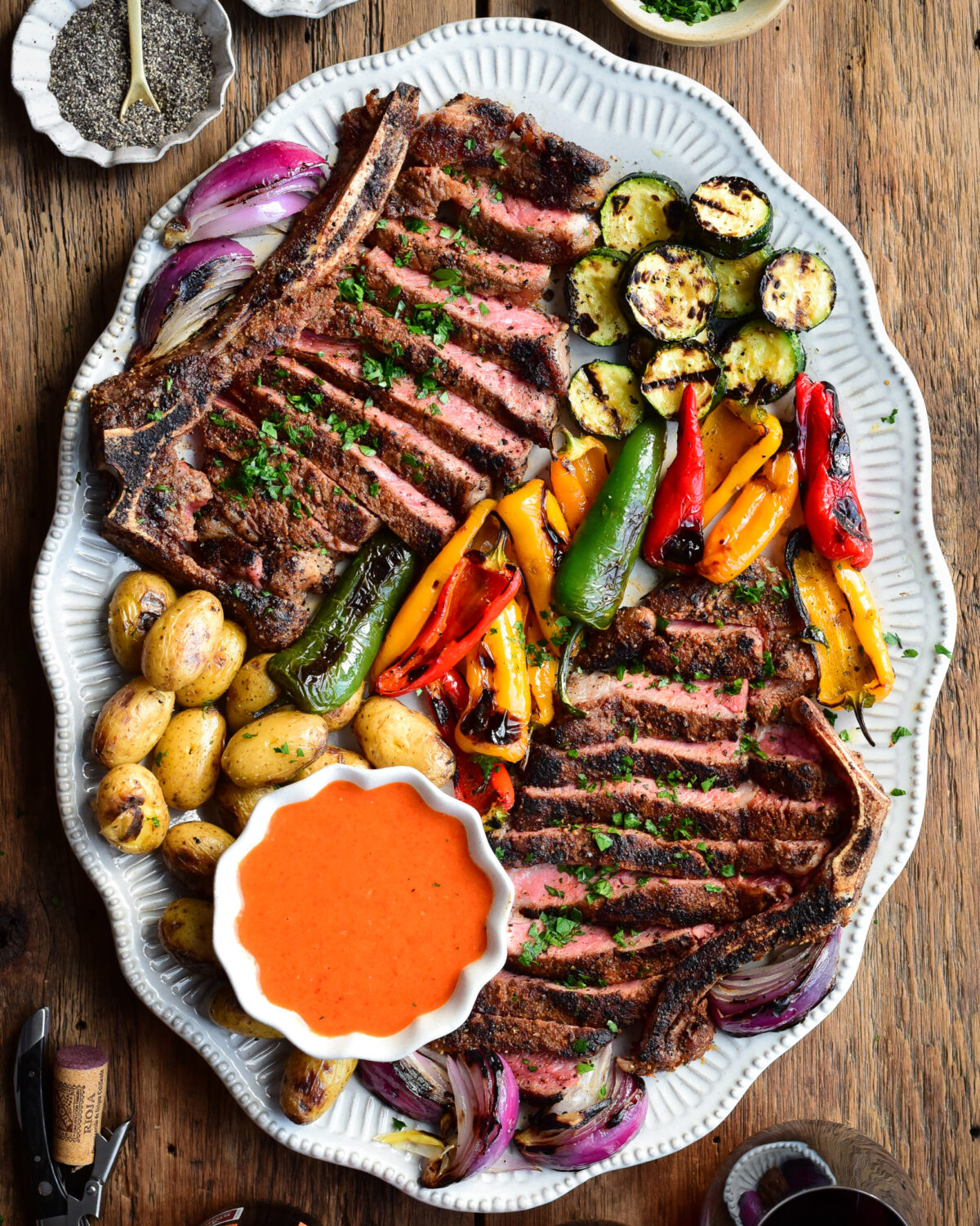 Grilled Spanish Style Steaks