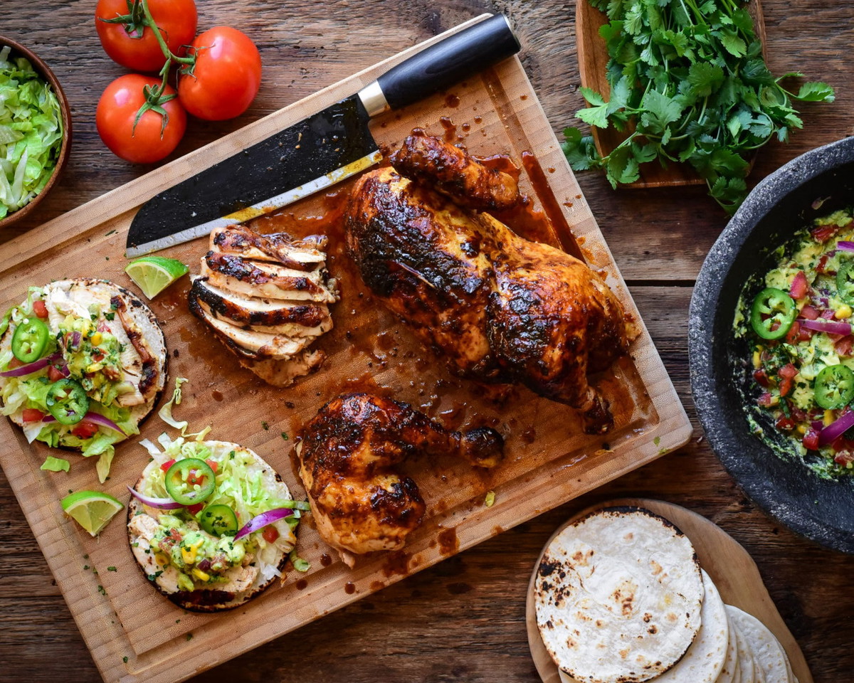 Roasted Chicken Tacos