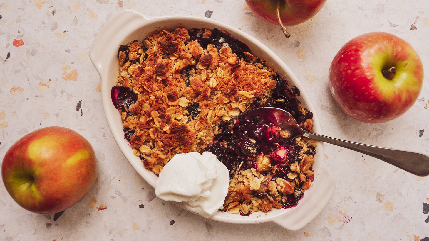 Image of Juicy Blueberry Crumble