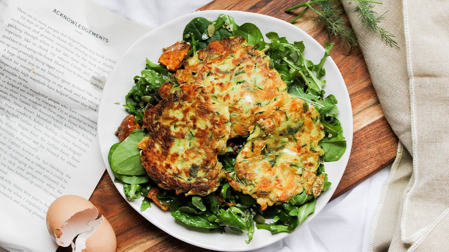 Carrot and Zucchini Fritters-image
